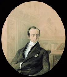 Portret księcia Władimira Fiodorowicza Odojewskiego 1803-1869, koniec lat 40. XIX wieku.