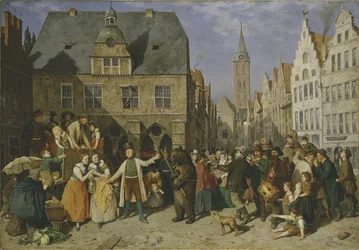 Tańczący niedźwiedź, 1865