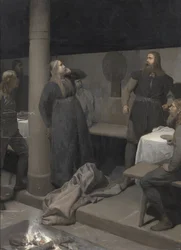 Historia spalonego Njálla: Gunnar i Hallgerðr, ok. 201 1895.