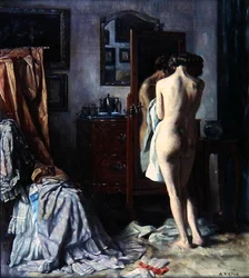 Buduar, ok. 1910 (olej na płótnie)