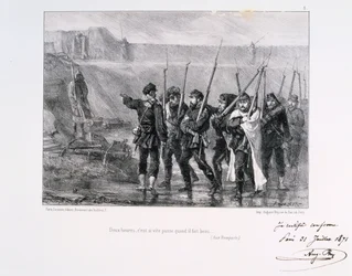 Dwie godziny mijają tak szybko, gdy jest ładna pogoda, Oblężenie Paryża, 1870-1871 1871