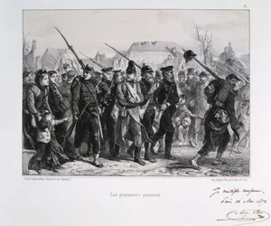Jeńców pruskich, wojna francusko-pruska, 1870 1872.