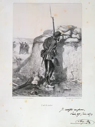 Oblężenie Paryża, wojna francusko-pruska, 1870 1871.