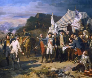 Oblężenie Yorktown, 1781 c1836
