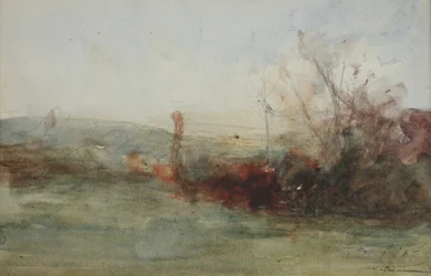 Krajobraz, ok.1853-65 (akwarela na papierze)