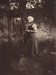 Chłop, ok. 1870.