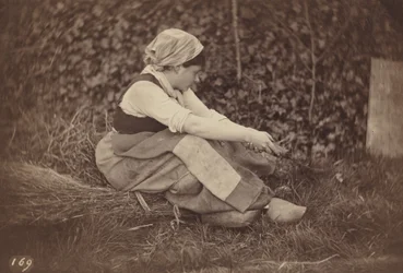 Chłop, ok. 1870.