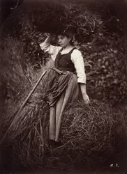 Chłop, ok. 1870.