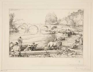 Wodopój przy Pont Marie