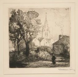 Kościół w Jouy-le-Moutier (Seine-et-Oise)