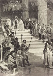 Koronacja cesarza Rosji Aleksandra III 27 maja 1883 r.