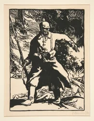 Żołnierz pruski, z Wojna 1914, seria pierwsza, nr. 10