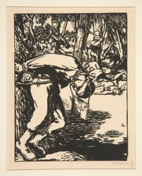 The Franks-Tireurs (Sharpshooters), z Wojny 1914, seria pierwsza, nr. 11