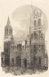 Katedra w Rouen (La Cathedral de Rouen)