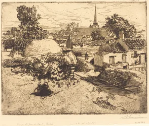 Widok na St.-Jean-de-Mont, Vendee