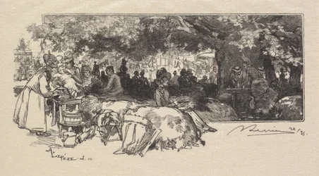 Las Fontainebleau: stołówka Matki Pichard