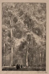 Le Matin, skrzyżowanie Forts Marlotte, 1889.