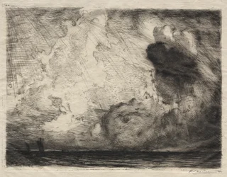 Pejzaż morski, 1911.