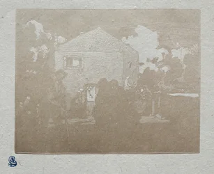 Żebracy w ostatnim domu, 1905.