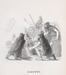 Brennus z Dzieła wszystkich Bérangera, 1836