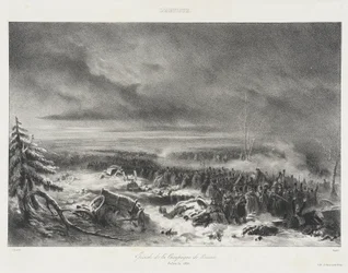 Epizod z kampanii rosyjskiej - Salon 1836