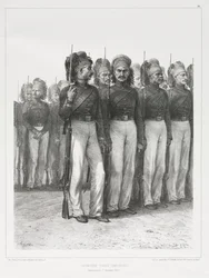 Piechota turecka, Chasseurs, 1837.