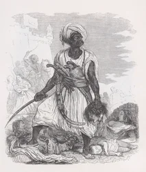 Psara z Dzieł wszystkich Bérangera, 1836.