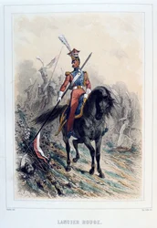 Czerwony Lansjer, 1859.