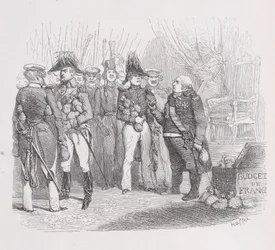 Barbarzyński Święty Sojusz z Dzieł Wszystkich Bérangera, 1836.