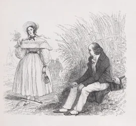 Córka Ludu z Dzieł Wszystkich Bérangera, 1836
