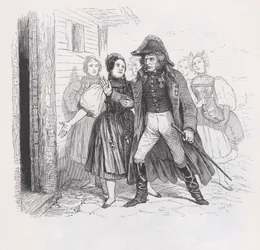 Wygnany z Dzieł Wszystkich Bérangera, 1836.