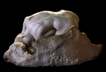 Rzeźba Danaide autorstwa Auguste Rodina (1840-1917) XIX-wieczny Paryż, Musee Rodin