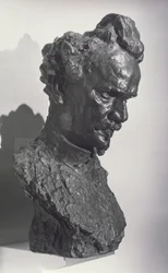 Popiersie portretowe Henri Rochefort (1830-1913) dziennikarza i założyciela gazety „L