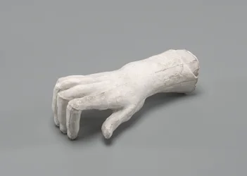Prawa ręka, prawdopodobnie 1880.