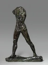 The Walking Man, model 18771900, odlany przed 1917 rokiem.