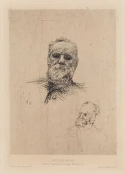 Wiktor Hugo, 1886.