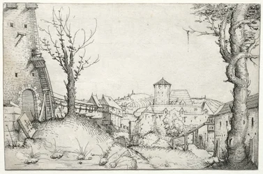 Dziedziniec zamku, 1546.