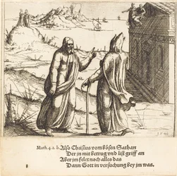 Kuszenie Chrystusa, 1548.