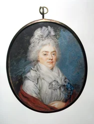Portret księżniczki Darii Pietrownej Saltykowej (1739-1802), jej Czernyszewa