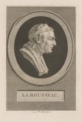 Portret J. J. Rousseau