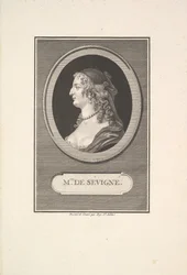 Portret Marii de Rabutin, Mise de Sévigné, 1802.