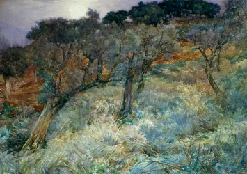 Gaj oliwny, autor: Augusto Corelli (1853-1910)