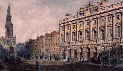 Somerset House (akwarela na papierze)