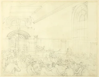 Studium dla Guild Hall, Badanie bankructwa przed wierzycielami, z Microcosm of London