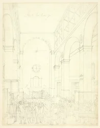 Studium dla giełdy, od Microcosm of London