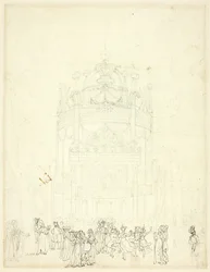 Studium dla Vauxhall Garden