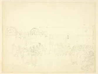 Studia dla Watch House, St. Mary Le Bone, z Microcosm of London