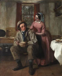 Charles Dickens w postaci Sir Charlesa Coldstreama, ok.1850