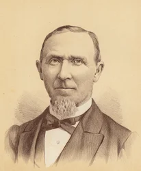 Szanowny William Walker (kolorowa litografia)