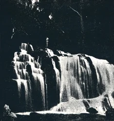 Wodospad na Rio Dourado Lencoes, 1895